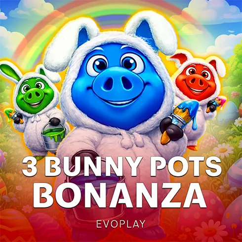 3 Bunny Pots Bonanza
