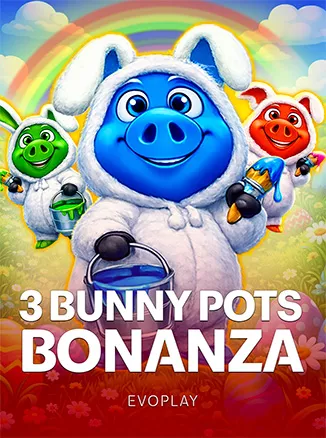 3 Bunny Pots Bonanza