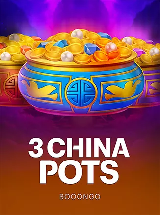 3 China Pots