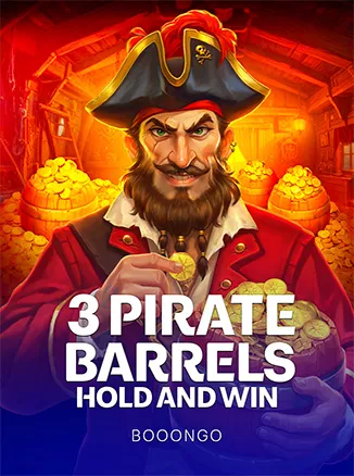 3 Pirate Barrels: Hold and Win