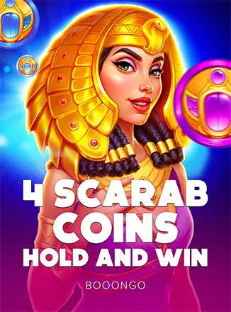 4 Scarab Coins: Hold and Win