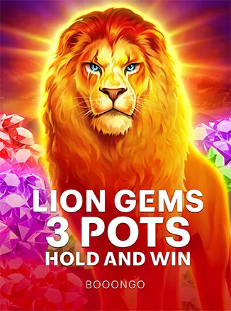 Lion Gems 3 Pots: Hold and Win