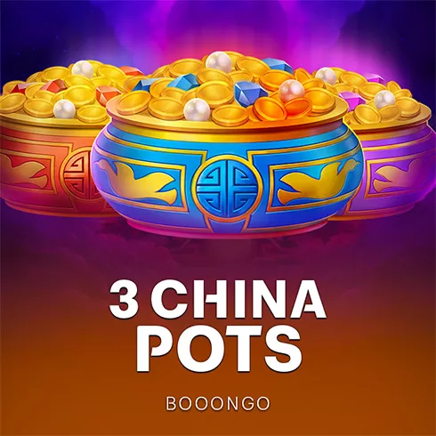 3 China Pots