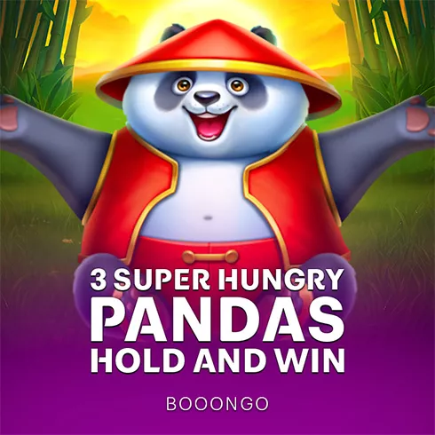 3 Super Hungry Pandas: Hold and Win