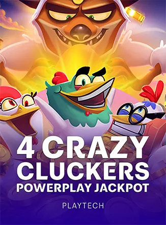 4 Crazy Cluckers™ PowerPlay Jackpot