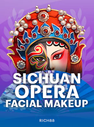 Sichuan Opera Facial Makeup