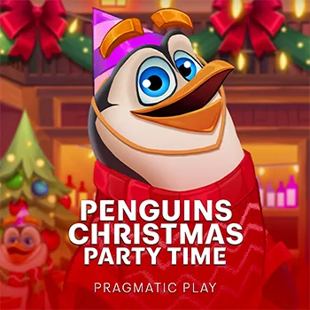 Penguins Christmas Party Time