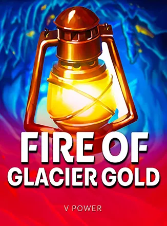 Fire of glacier gold