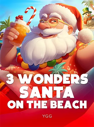 3 Wonders Santa on the Beach